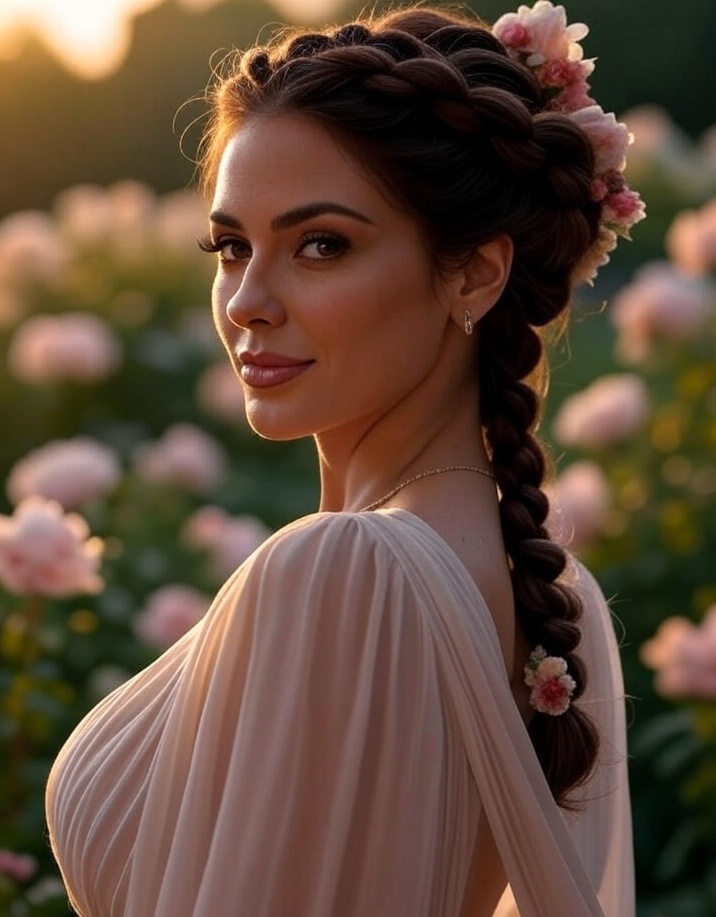 20 Hot Hairstyles for Females That Are Effortlessly Glamorous! - 8. Braided Updo