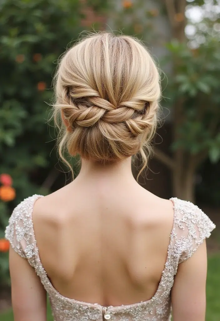 10 Irresistibly Stylish Honey Blonde Boho Braids You Need to Try Now! - 5. Braided Updo
