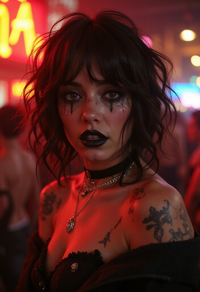 Transform Your Look: 30 stylish Halloween Hairstyles to Make You Stand Out - 12. Halloween Choppy Layers