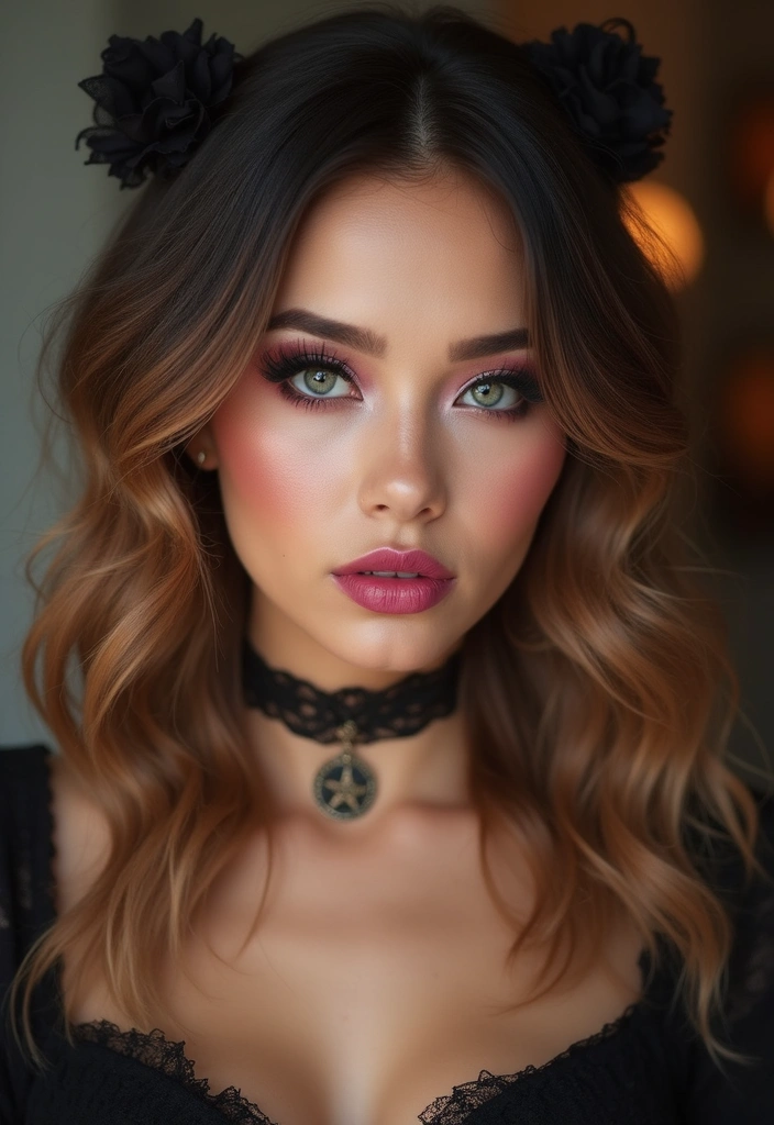 Transform Your Look: 30 Sexy Halloween Hairstyles to Make You Stand Out! - 29. Halloween Romantic Loose Waves