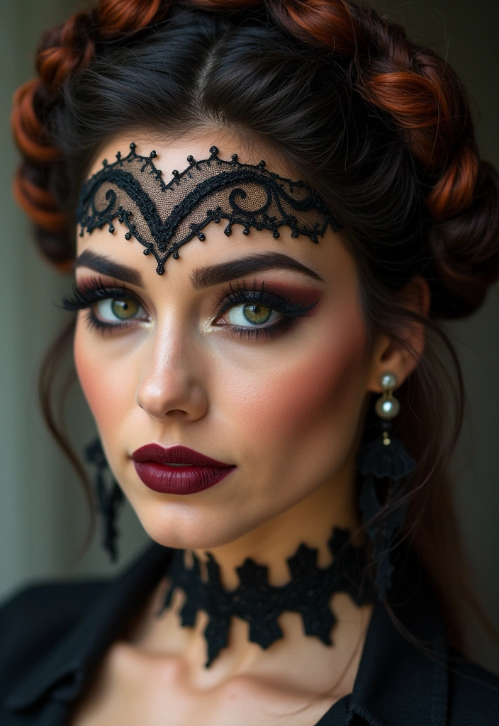 Transform Your Look: 30 Sexy Halloween Hairstyles to Make You Stand Out! - 21. Halloween Twisted Hair Crown