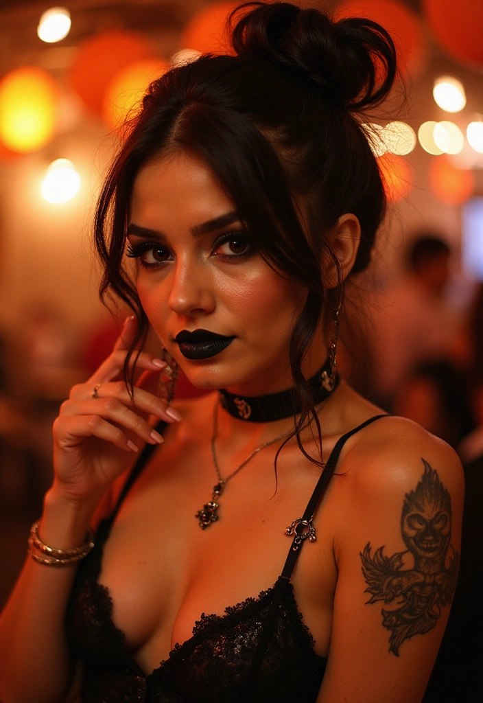 Transform Your Look: 30 Sexy Halloween Hairstyles to Make You Stand Out! - 19. Halloween Messy French Twist