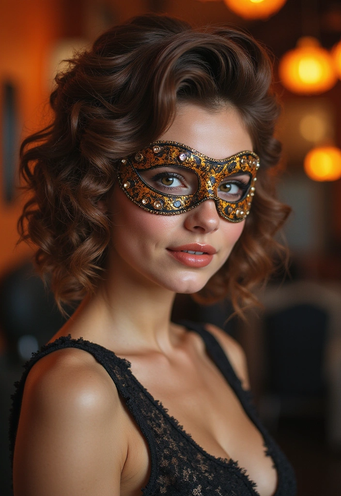 Transform Your Look: 30 stylish Halloween Hairstyles to Make You Stand Out - 15. Halloween Vintage Roller Wrap