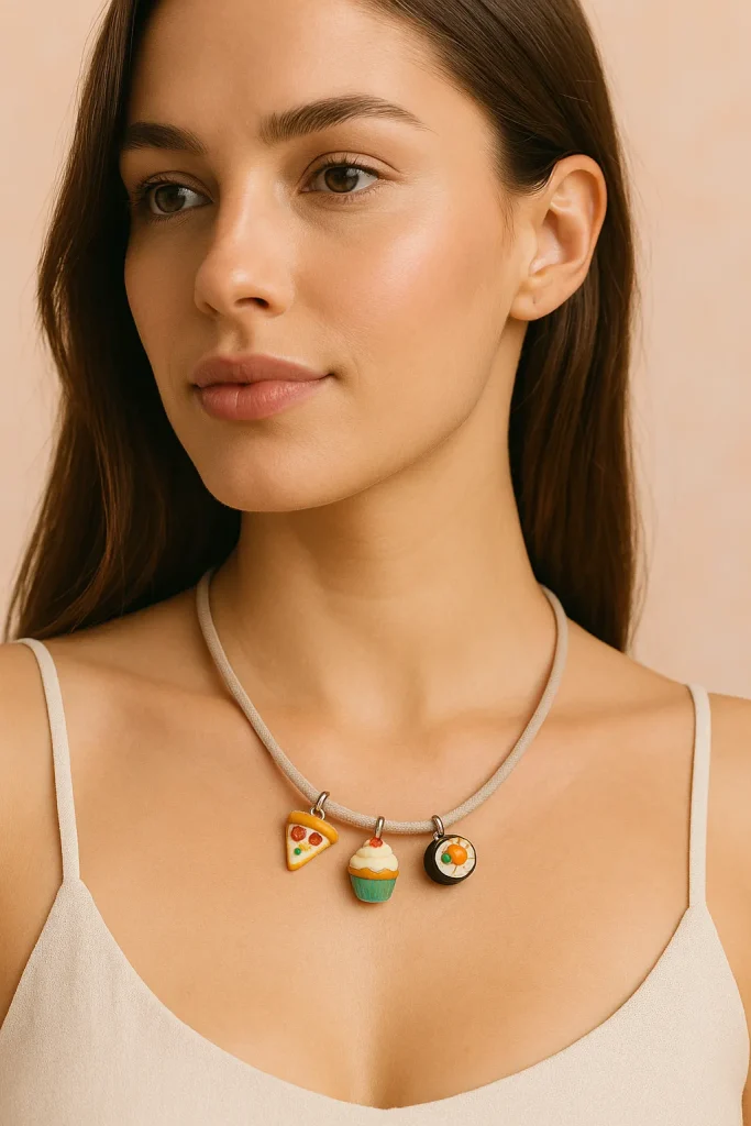 30 Must-Have Stylish Cord Necklaces for Females (You Won't Believe #15!) - 21. Edible Inspiration