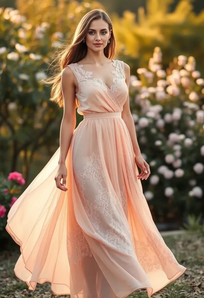 30 Very Stunning Goddess Core Fashion Styles That Will Make You Feel Like a Queen - 10. Layered Dresses