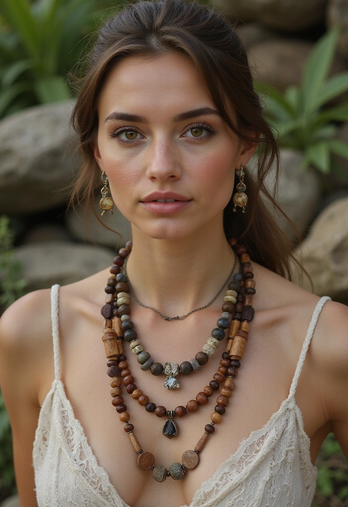 30 Must-Have Stylish Cord Necklaces for Females (You Won't Believe #15!) - 5. Nature Inspired