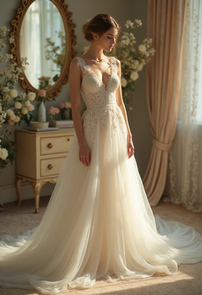 30 Very Stunning Goddess Core Fashion Styles That Will Make You Feel Like a Queen - 11. Vintage-Inspired Gowns