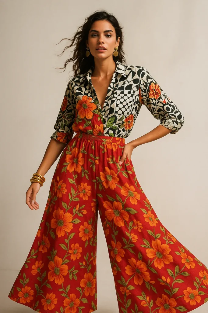 30 Very Stunning Goddess Core Fashion Styles That Will Make You Feel Like a Queen - 15. Bold Prints