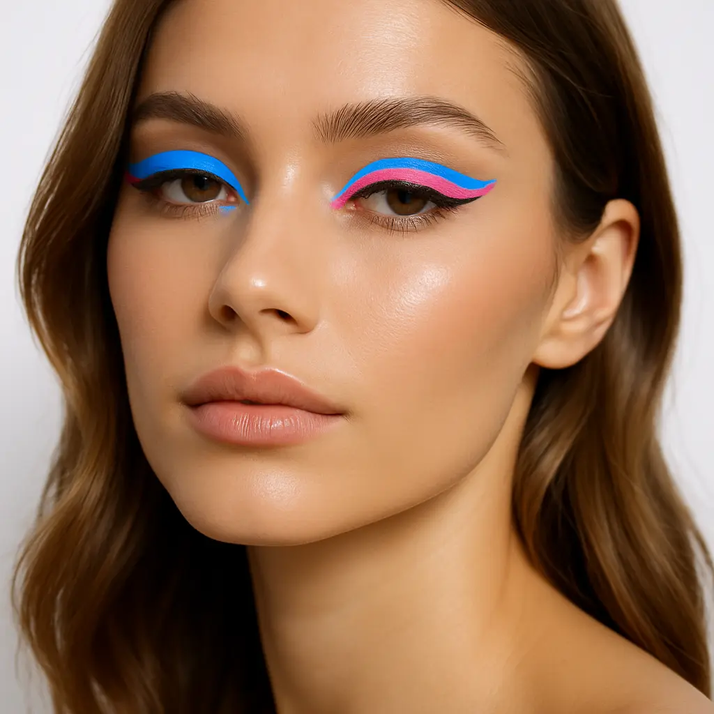 30 Very Stylish Fall Makeup Looks That Will Turn Heads This Season! - 21. Daring Neon Accents