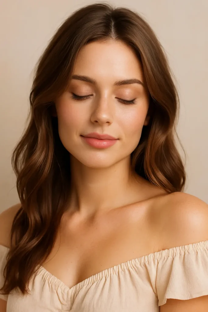 30 Very Stylish Fall Makeup Looks That Will Turn Heads This Season! - 12. Flushed Cheeks, Natural Glow