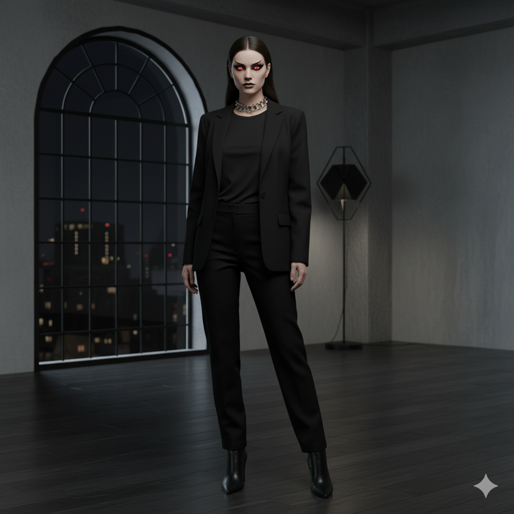 15 Bold Goth Outfits That Make Every Female Feel Like a Total 6. Vintage Glam