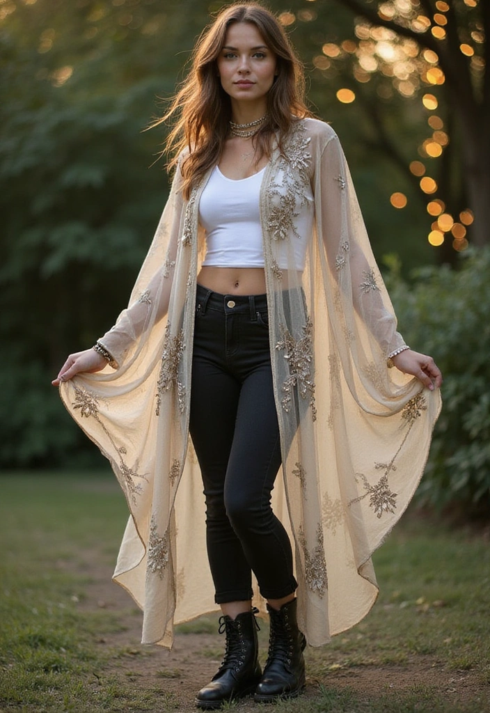 Discover 30 Enchanting Fairy Grunge Outfits You Need to Try Now! - 5. Mystical Capes and Hoodies