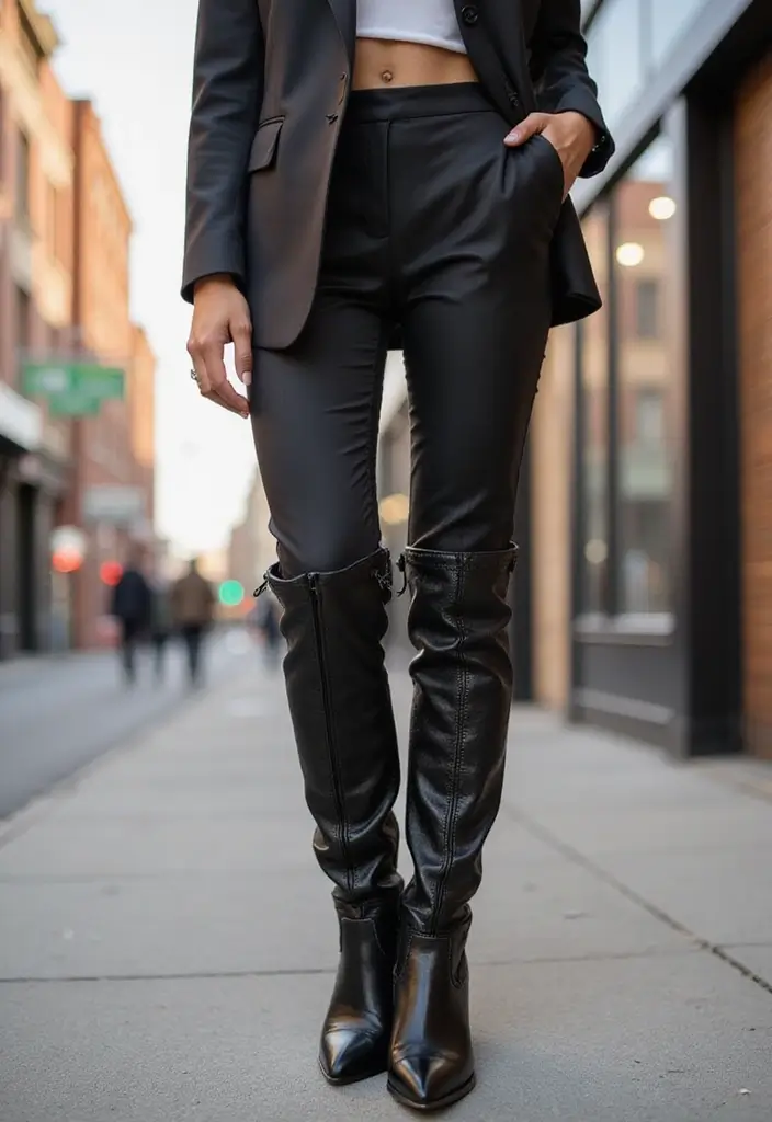 30 Charming Scandinavian Street Style Elements That'll Elevate Your Wardrobe Instantly! - 2. Statement Boots