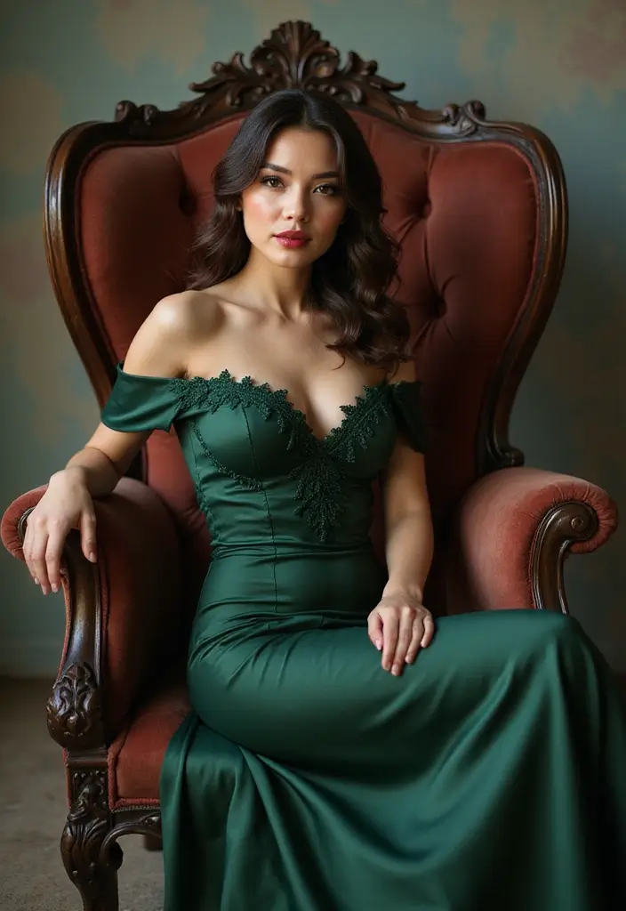 30 Sizzling Boudoir Poses to Boost Your Confidence and Leave Them Breathless! - 9. The Elegant Chair Pose