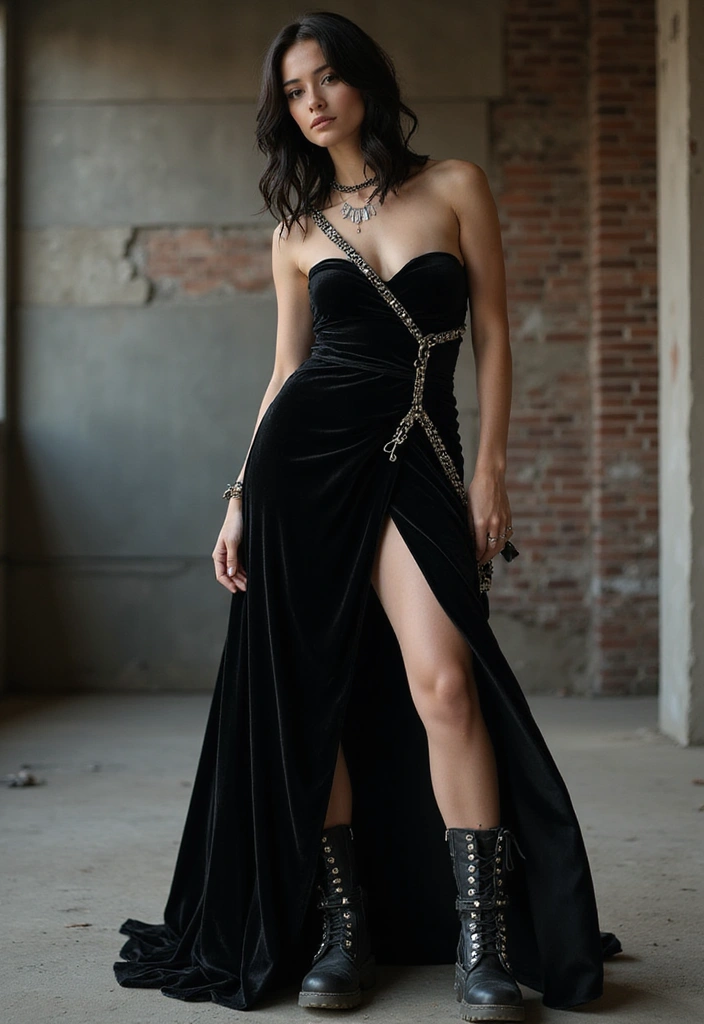 Discover 30 Enchanting Fairy Grunge Outfits You Need to Try Now! - 26. Elegant Punk