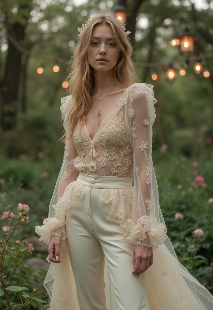 Discover 30 Enchanting Fairy Grunge Outfits You Need to Try Now! - 28. Ethereal Prints