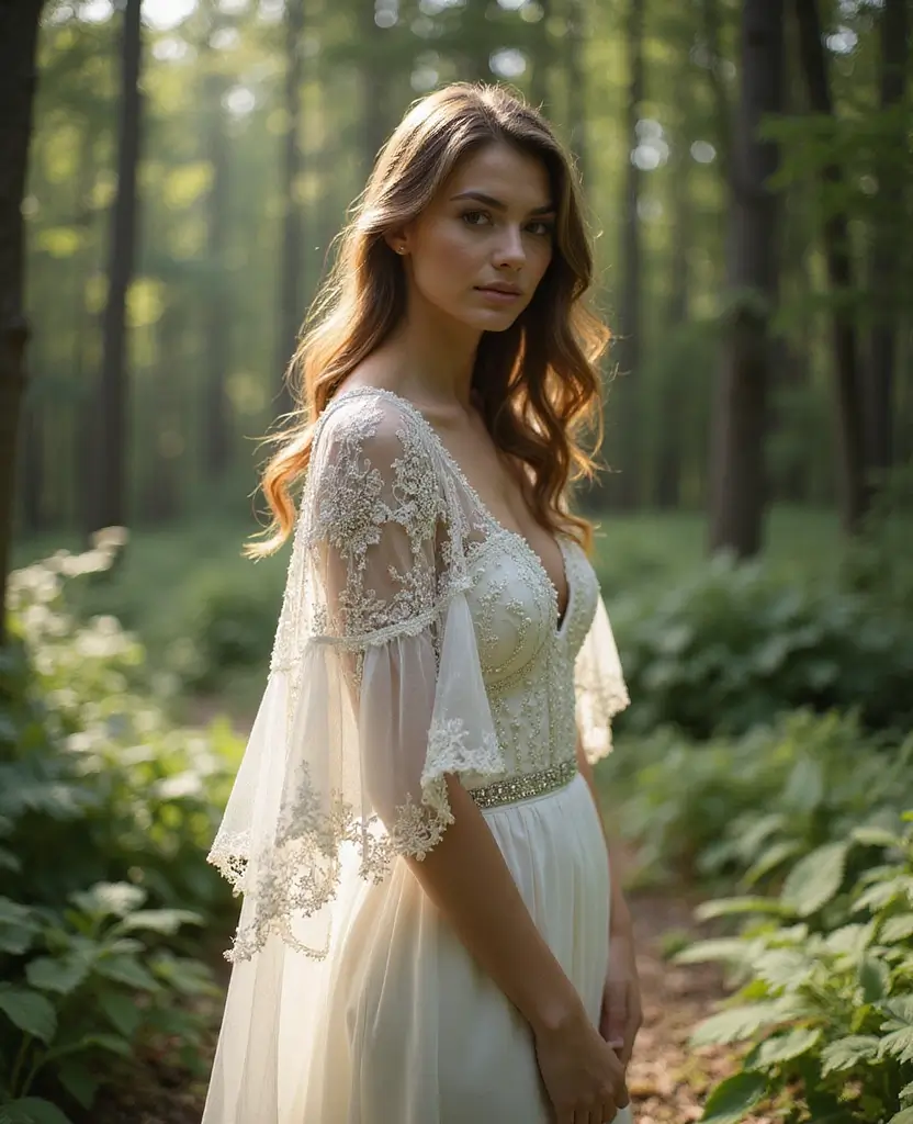 30 Very Charming Female Medievalcore Outfit Ideas That Will Leave You Breathless. 18. The Enchanting Capelet