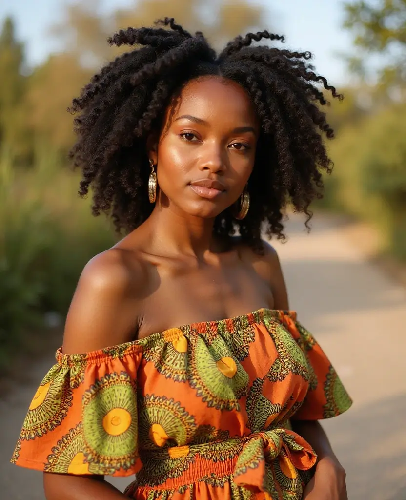 25 Trendy Natural Hairstyles for Black Women That Are Absolutely Stunning 4. Bantu Knots