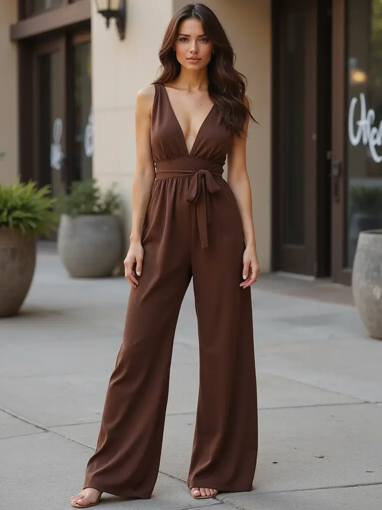 30 Irresistibly Caffeine-Inspired Outfits: Neutral Elegance That Brews Pure Seduction.  17. Brewed Boldness