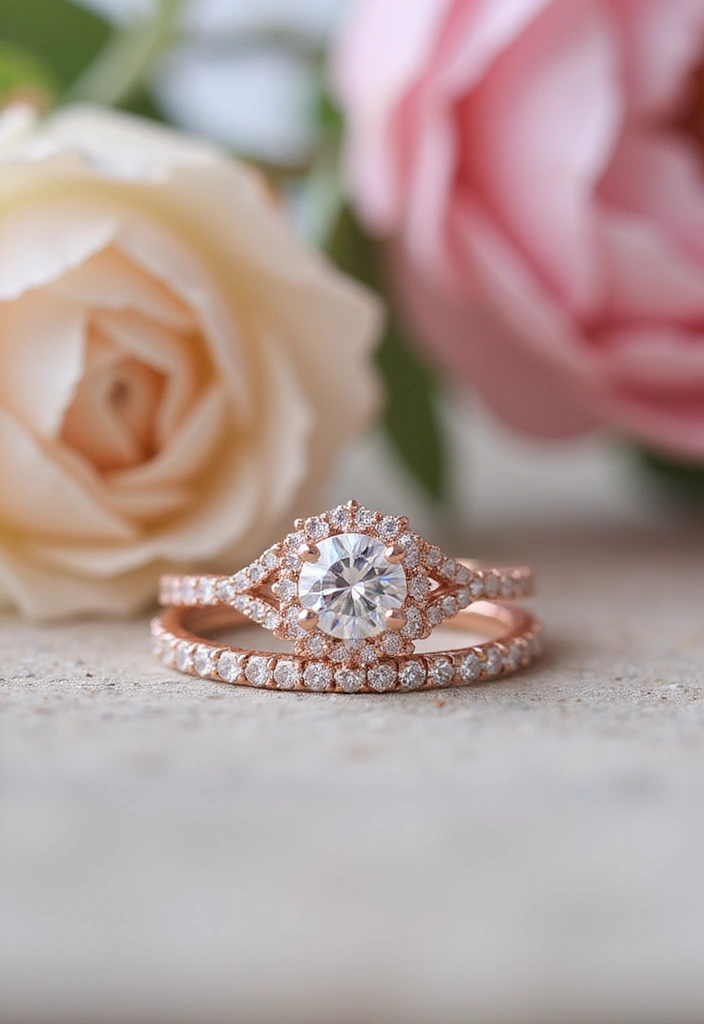 30 Modern Stunning Bridal Jewelry Ideas for a Smokin' Hot Wedding Look. 24. Bridal-Engagement Ring Sets