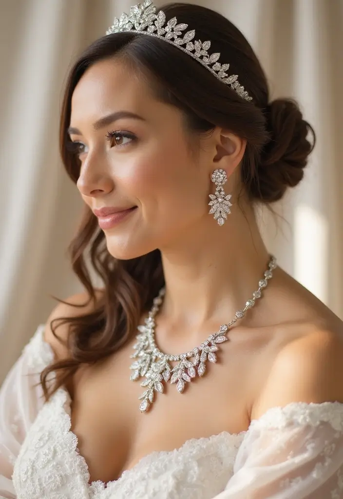30 Modern Stunning Bridal Jewelry Ideas for a Smokin' Hot Wedding Look.