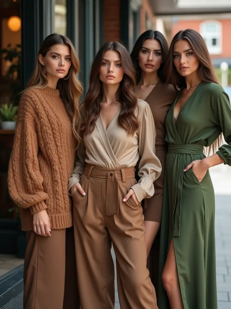 30 Irresistibly Caffeine-Inspired Outfits: Neutral Elegance That Brews Pure Seduction