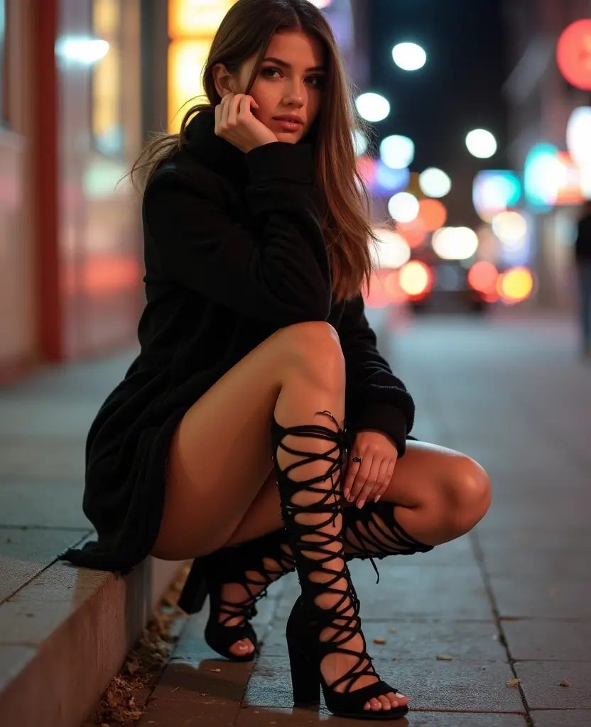 Chunky Heeled Gladiators


