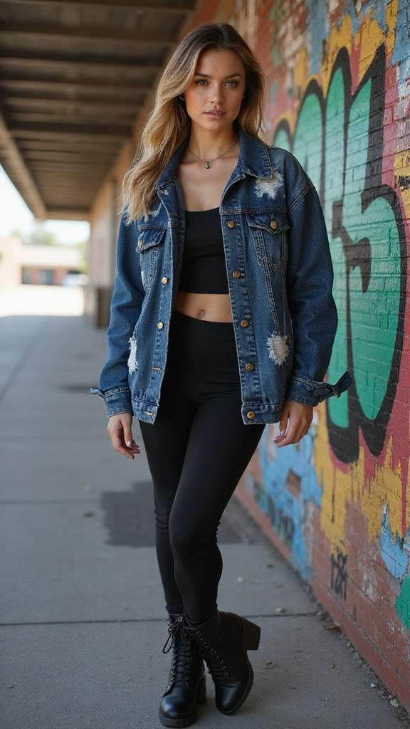 30 Sizzling Patchwork Pieces Looks That Will Steal the Spotlight This Season. 3. Edgy Patchwork Denim Jacket