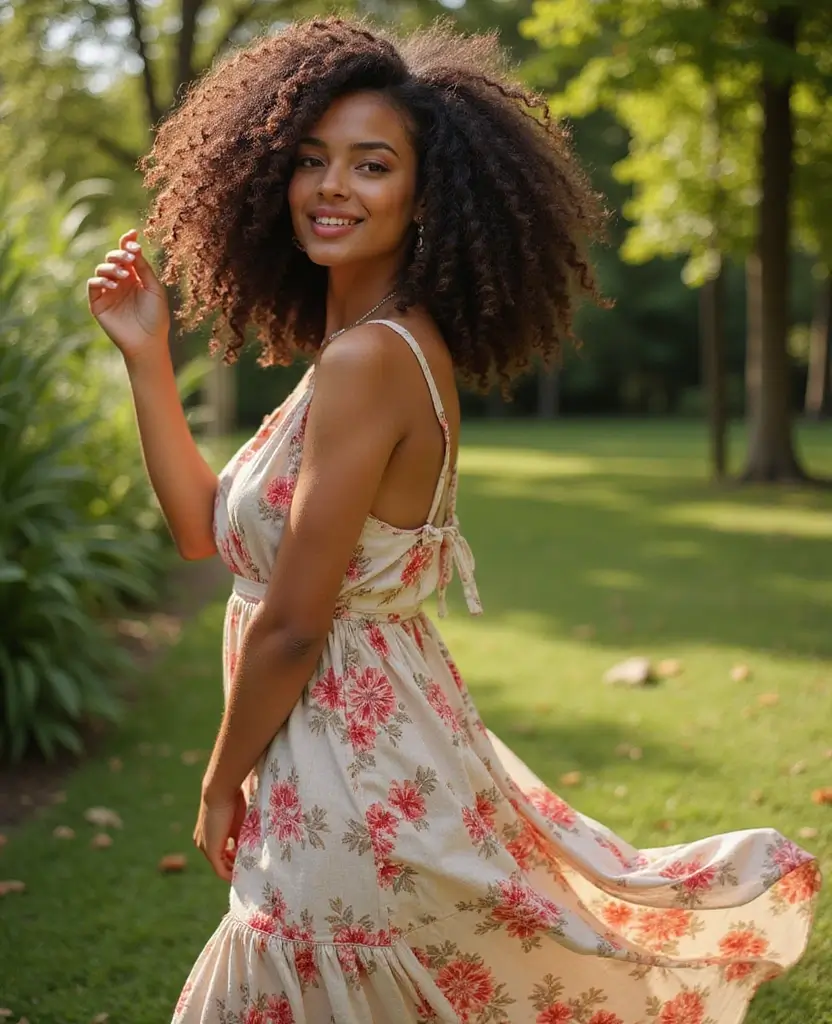 25 Trendy Natural Hairstyles for Black Women That Are Absolutely Stunning  19. Layered Natural Hair