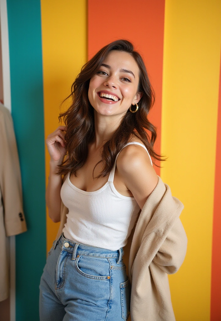 25 Captivating Stunning Female Poses That Will Spark Your Creativity (Don't Miss #8) - 17. The Flirty Wink