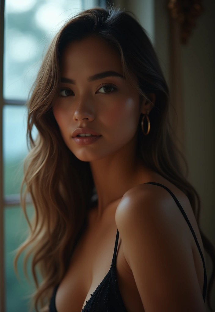 25 Captivating Stunning Female Poses That Will Spark Your Creativity (Don't Miss #8) - 7. The Gentle Over-the-Shoulder Glance