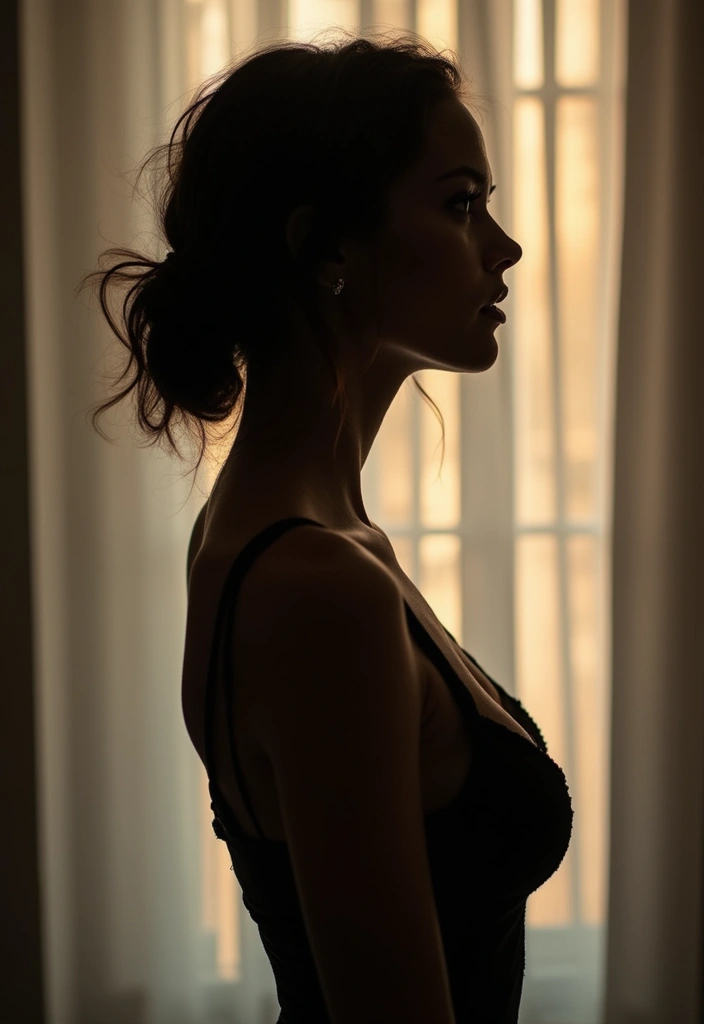 25 Captivating Stunning Female Poses That Will Spark Your Creativity (Don't Miss #8) - 24. The Intriguing Profile