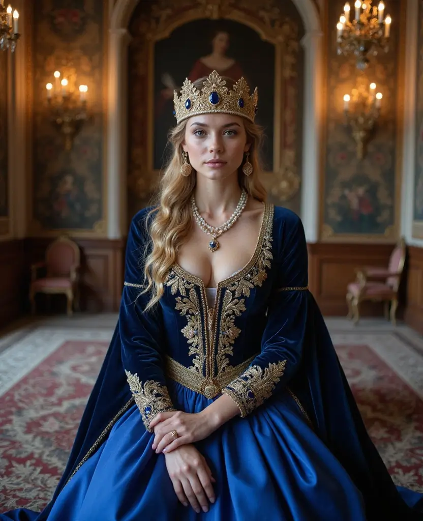 30 Very Charming Female Medievalcore Outfit Ideas That Will Leave You Breathless.  6. The Medieval Queen Ensemble