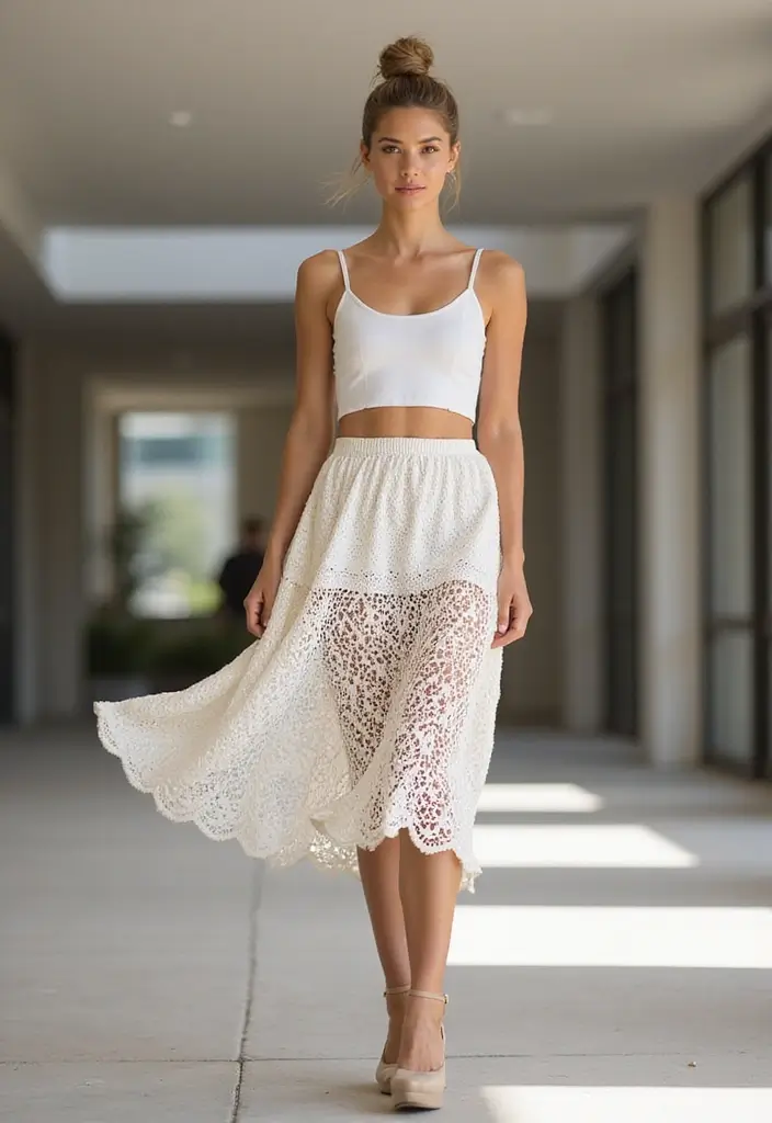 The Minimalist Crochet Skirt