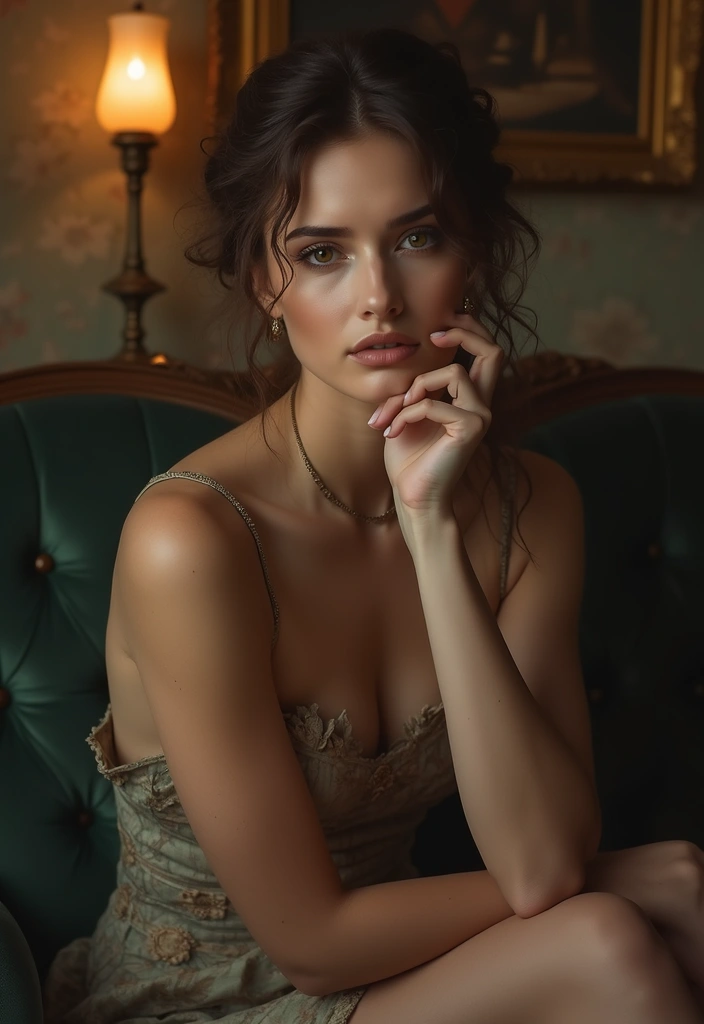 25 Captivating Stunning Female Poses That Will Spark Your Creativity (Don't Miss #8) - 21. The Vintage Glamour