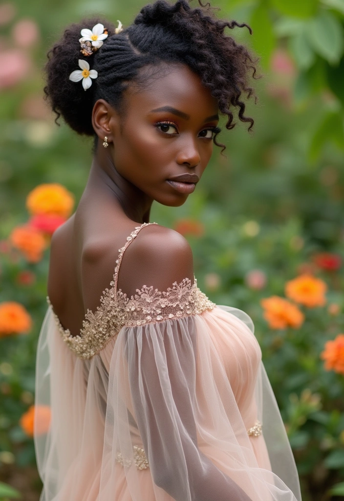 25 Trendy Natural Hairstyles for Black Women That Are Absolutely Stunning  20. Twisted Crown