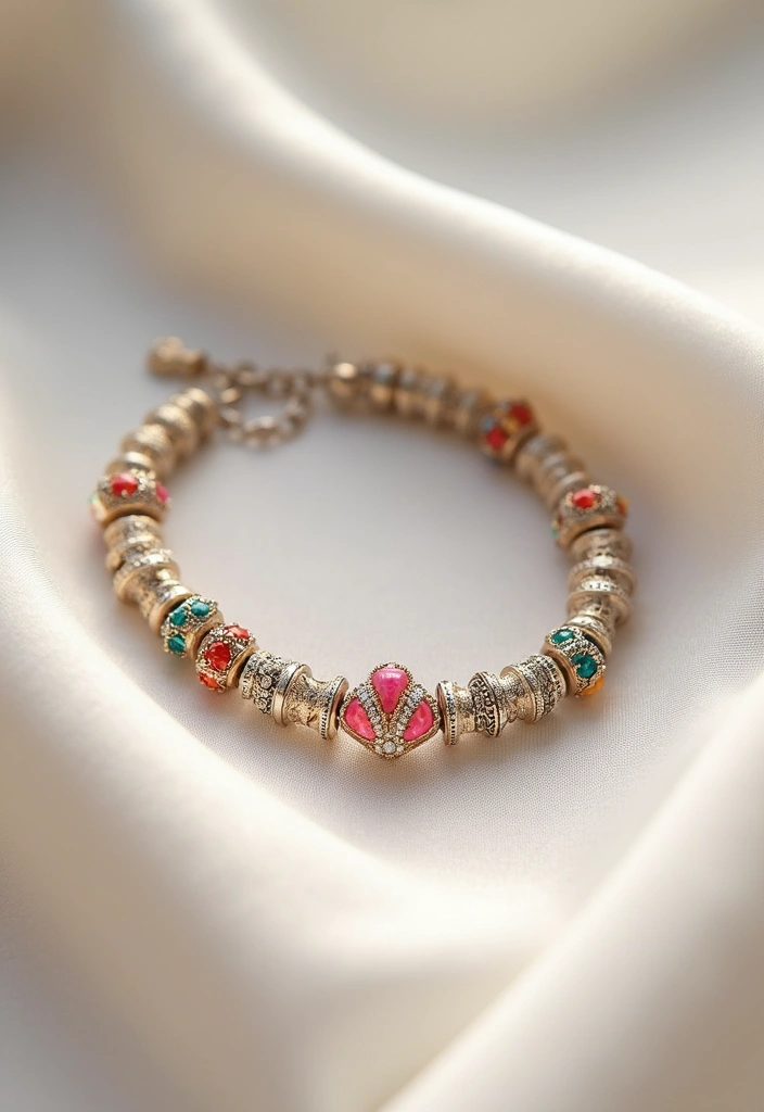 30 Modern Stunning Bridal Jewelry Ideas for a Smokin' Hot Wedding Look. 26. Whimsical Charm Bracelets