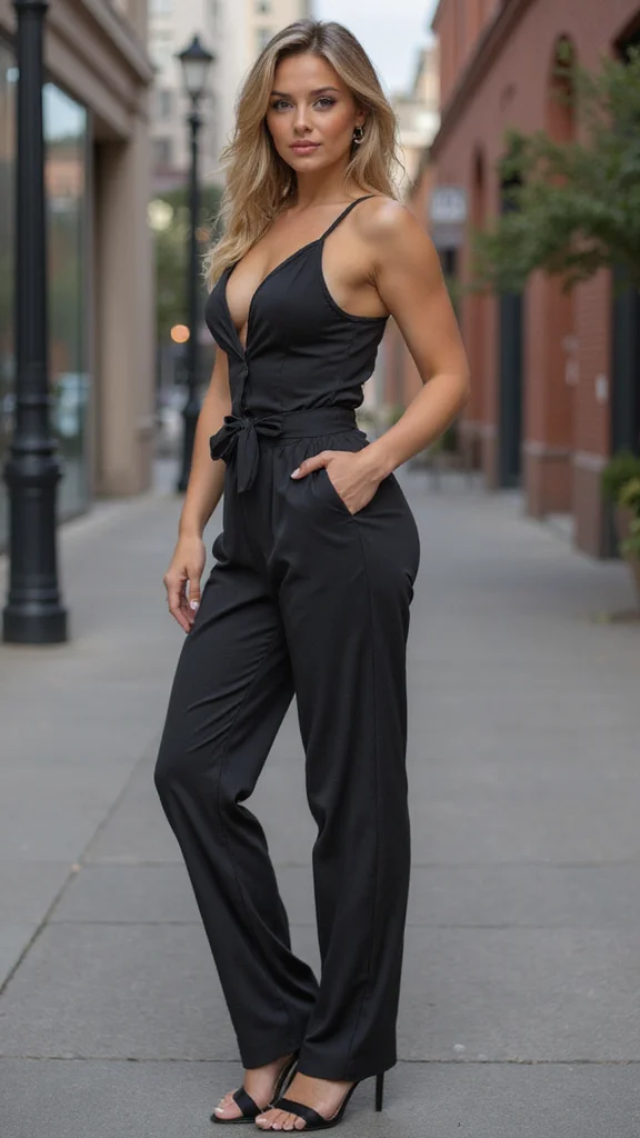 Bow Detail Jumpsuit