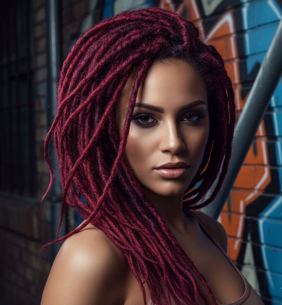 Cherry Cola Dreadlocks
