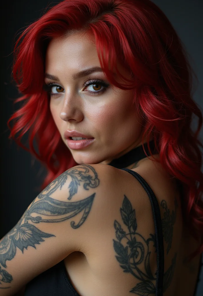 Cherry Cola Hair Tattoos