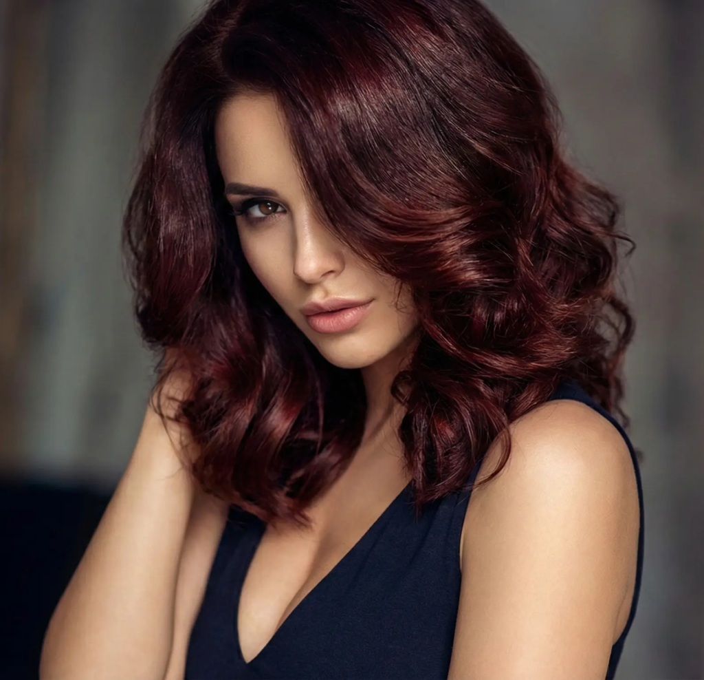 Cherry Cola Hair for Different Lengths