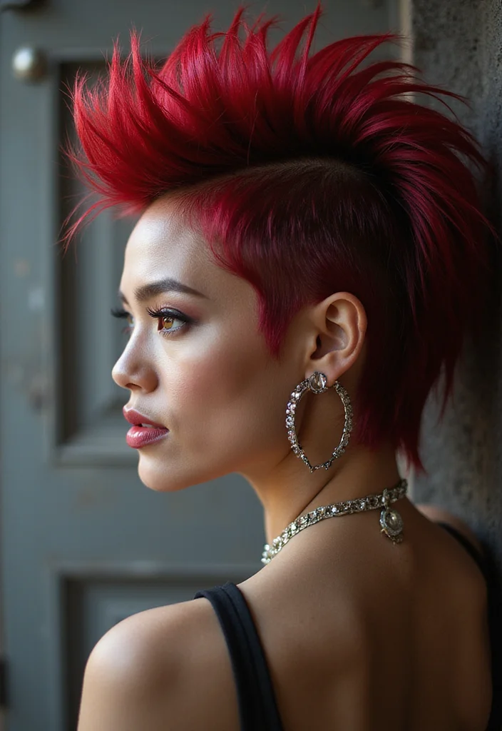 Cherry Cola Mohawk
