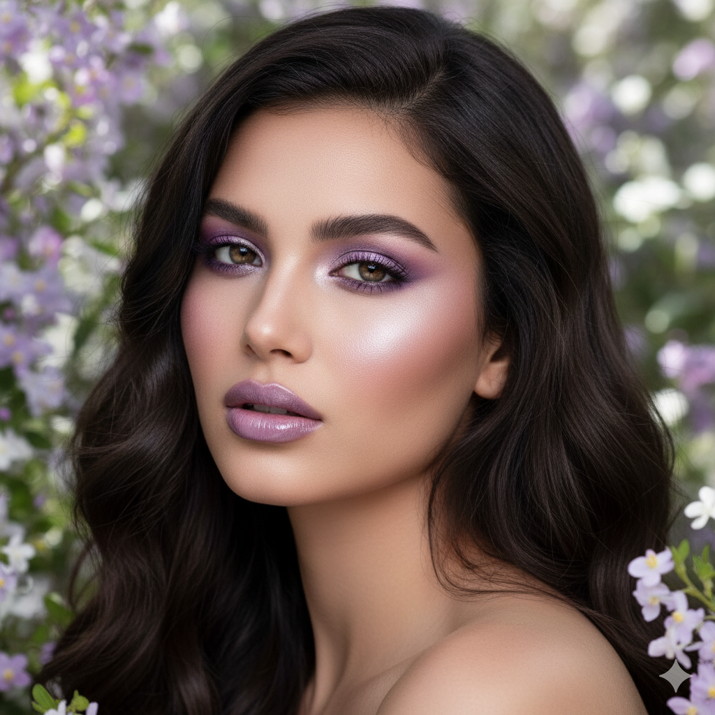 Lavender Love makeup