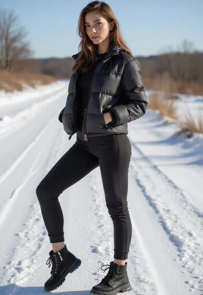 Layering with a Puffer Jacket