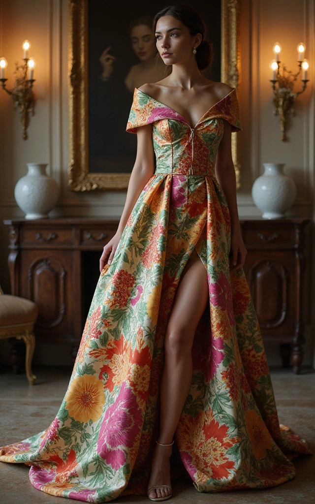 Luxurious Cape Dresses