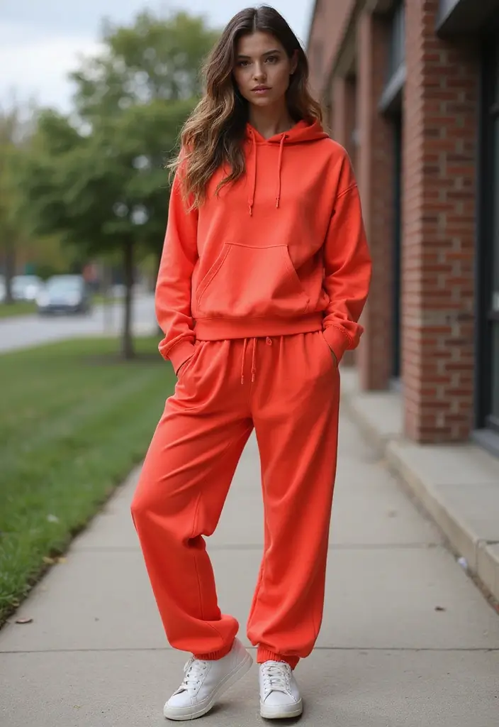 Matching Set: Sweatpants and Hoodie