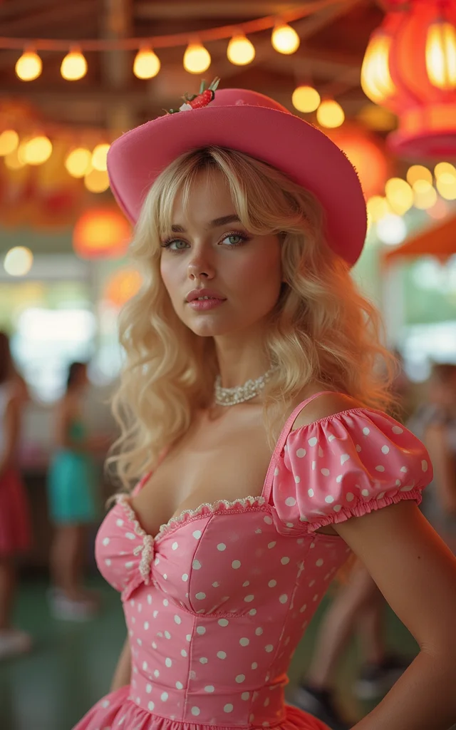 Retro 80s Strawberry Style