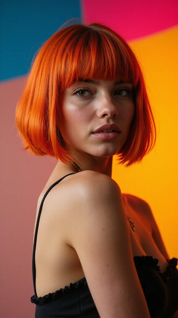 The Bold Color Bob