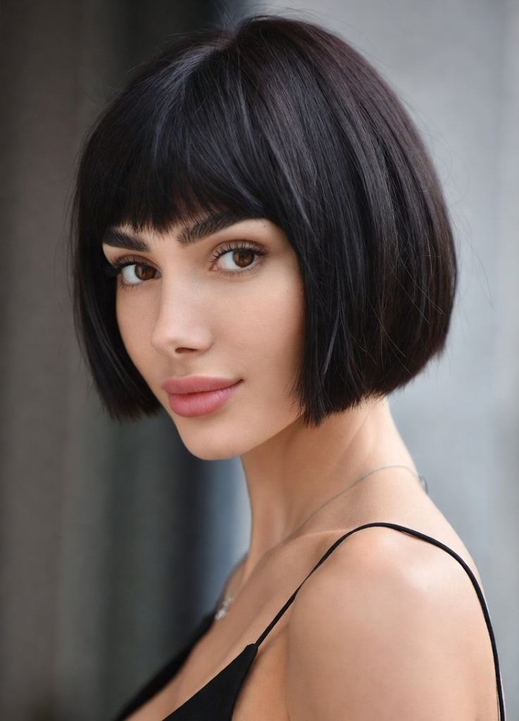 The Classy Bowl Cut Bob