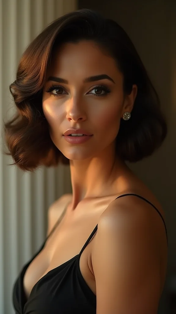 The Feminine Bouffant Bob